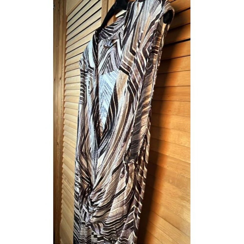 H‎ Halston Heritage Faux Wrap Dress - Picture 6 of 7
